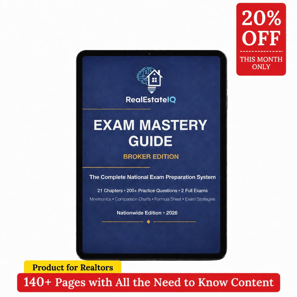 The Broker Exam Study System - Pass on Your First Try